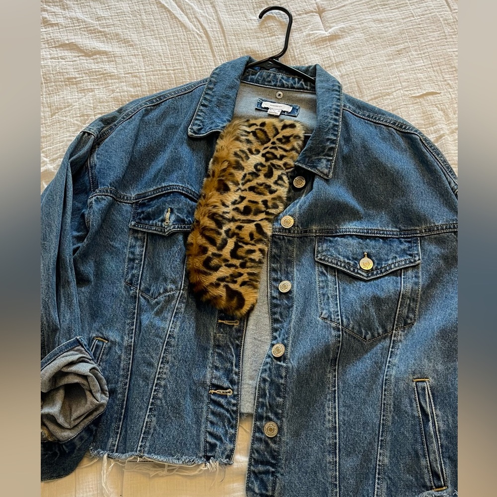 Jean jacket oversize